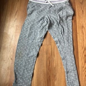 Polka dot joggers